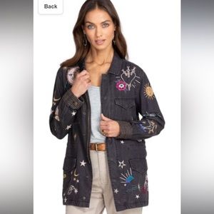 Johnny Was Arcana Paris Drawstring Jacket,